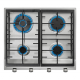 TEKA Encimera a gas  EX 60.1 4G AI AL DR CI NAT. 40212210. 4 zonas. Inoxidable. Zona Gigante